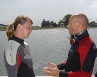  Formación de buceo antes de la inmersión 